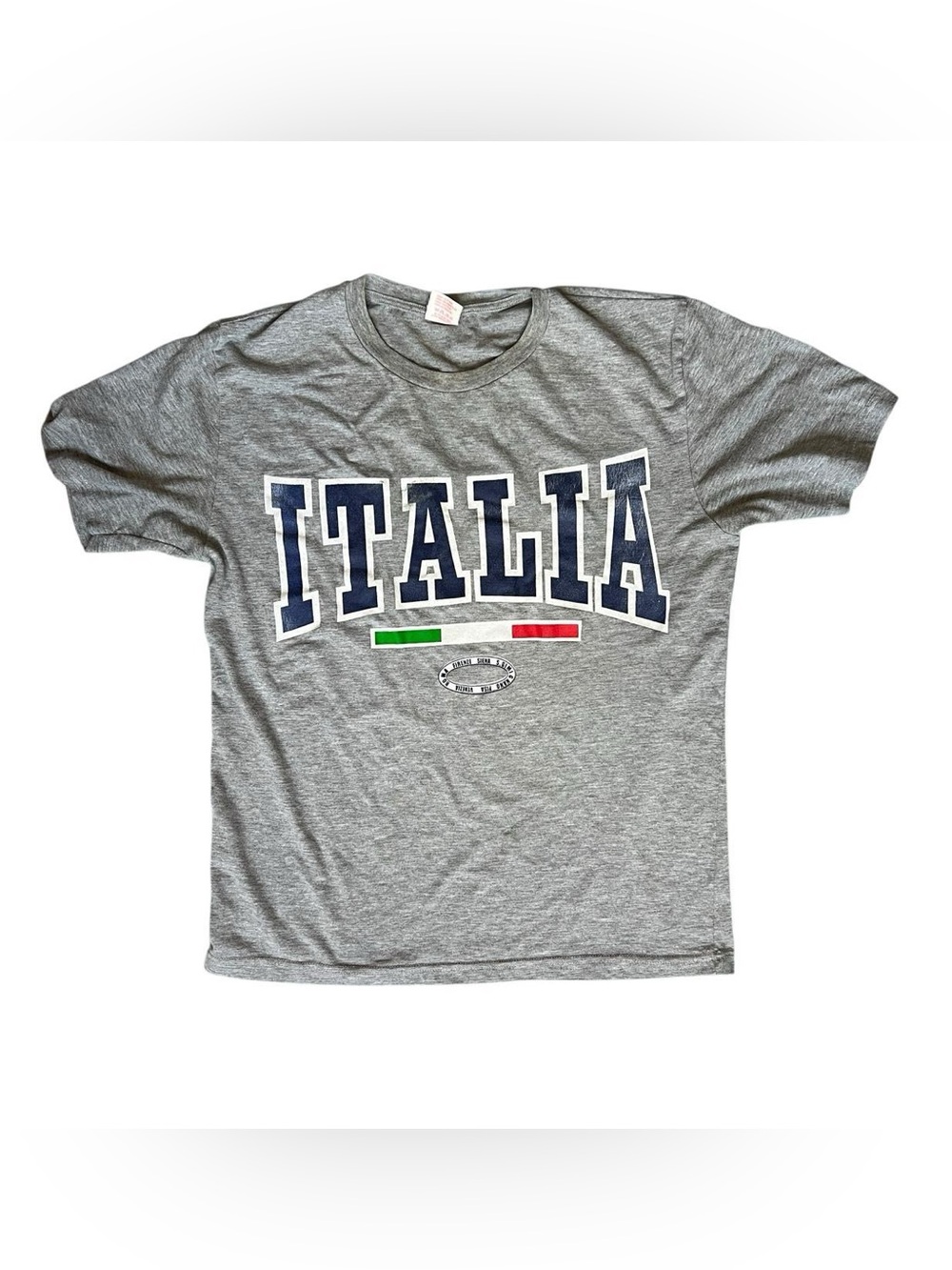 Italia Graphic Tee Grey S
